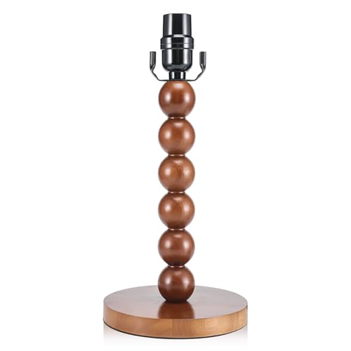 Tuanse Wood Bead Lamp Holder