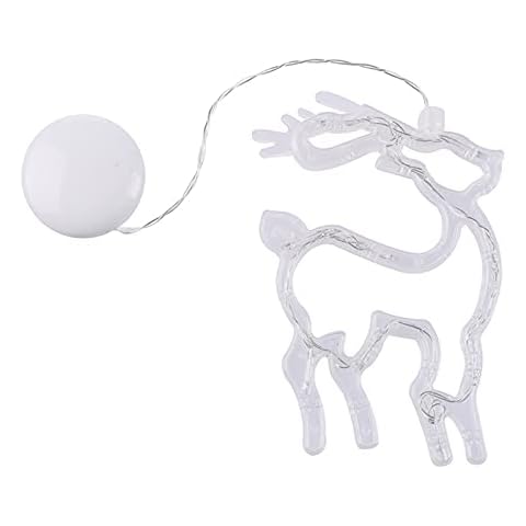 Chicmine String Light Decorative Easy Installation Durable Christmas Window Decor Fairy Light for Home LED Sucker Lights Cover