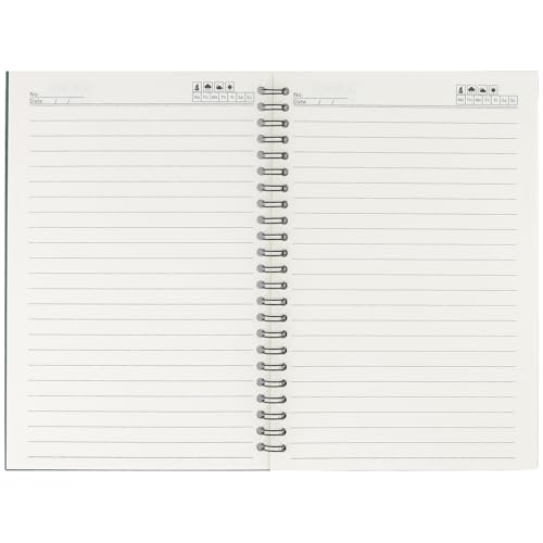 Cahier de notes A5 ligné à spirale : évitez les pages arrachées grâce à la couverture kraft - 4