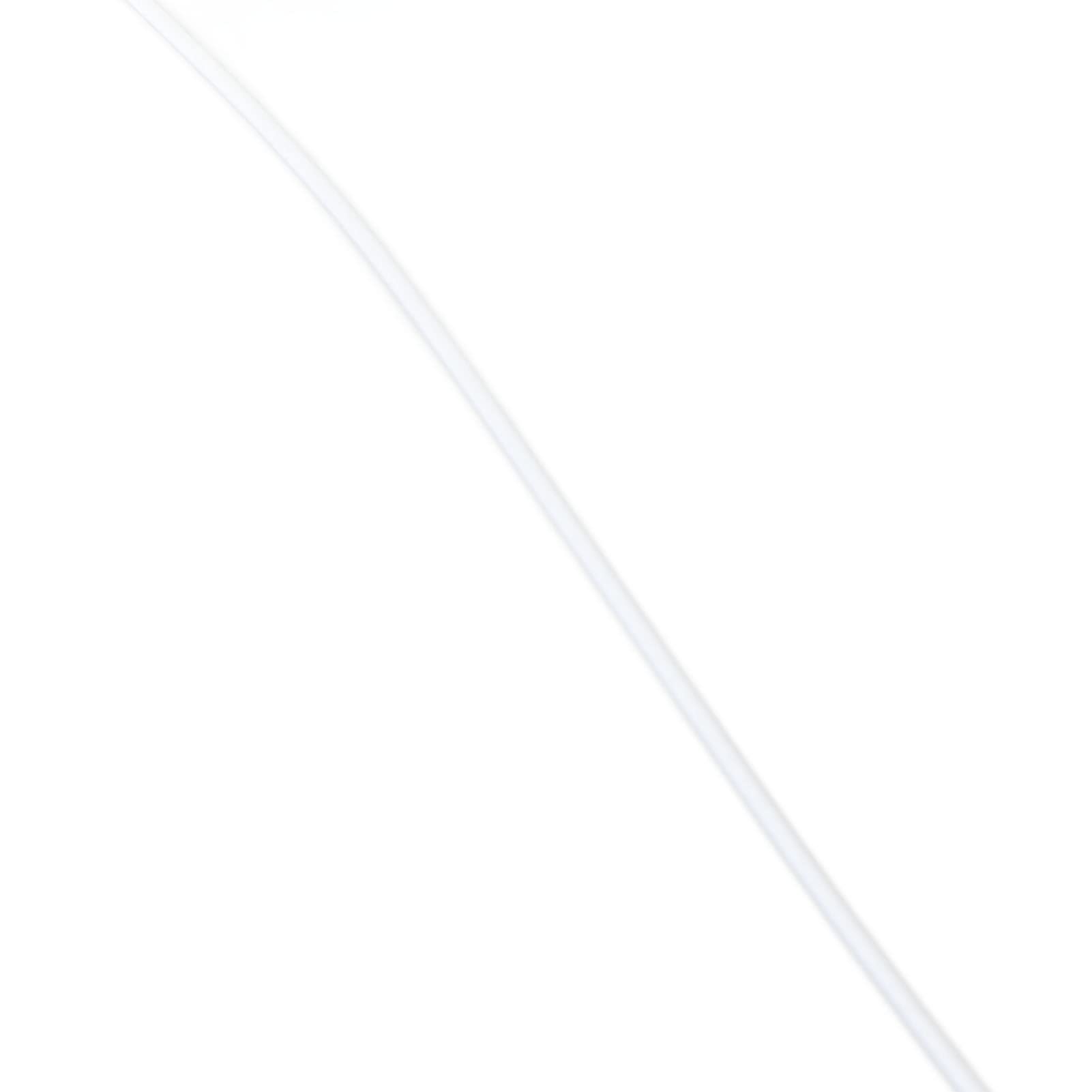 Badminton Raquette Cordage Badminton Corde Badminton Ligne Badminton Raquette Ligne 0.72mm 200m Badminton Raquette Corde Nylon Badminton Entraînement Raquette Corde Ligne (Blanc)