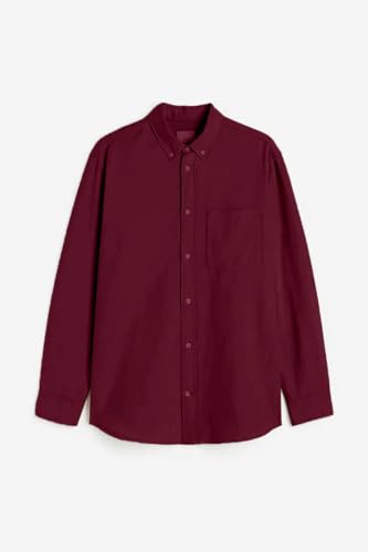 Image of BE ACTIVE Men's Oxford Cotton Lycra Casual Shirt || Men Stylish Shirt || Full Sleeves || Simple Shirt for Men || Timeless Style & Comfort