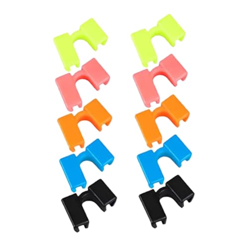 TOGEVAL 10個 再利用可能な箸トレーナー 展開 プラスチック製ヒンジコネクター付き 初心者向け大人と 用箸練習補助器 簡単操作で正しい持ち