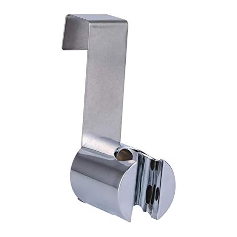 AVAbay Sprayer Head Holster Mount-Handheld Bidet Holder for Toilet-Hand Held Shattaf Hanger Hook Mounting-Toilet Tank or Wall Mounted Bathroom Head Hold Cover