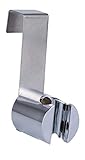 AVAbay Sprayer Head Holster Mount-Handheld Bidet Holder for Toilet-Hand Held Shattaf Hanger Hook Mounting-Toilet Tank or Wall Mounted Bathroom Head Hold