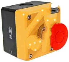 IDEC Corporation FB1W-HW4B-Y211R SWITCH; WITH ENCLOSURE; 40MM PUSH PULL RESET; METAL; 1 NC/ 1NO