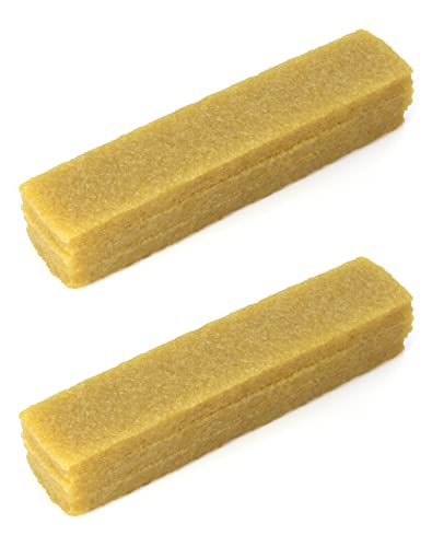 QWORK® 2pcs Sanding Belt Cleaning Block Sandpaper Cleaning Stick - 200 * 40 * 40 mm, 200*40*40 mm