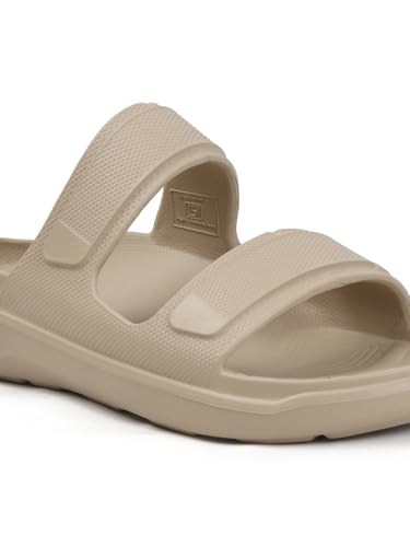 Image of Carlton London Men's Dual Strap Lightweight Comfort Slide Flip-Flop