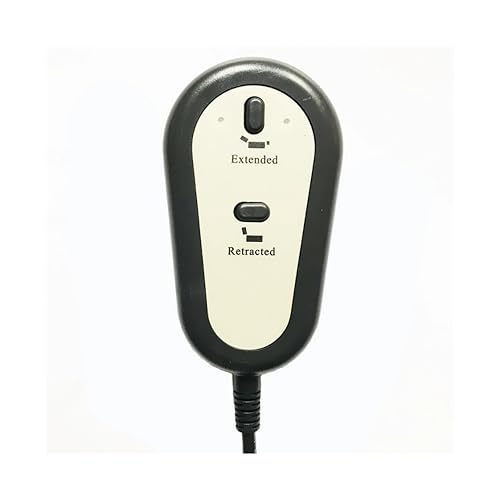 Wokyo Electric Sofa Remote Hand Control Replacement Remote Handset with USB Charging Port One Reset for Power Recliner Lift Chair Flex Steel Furniture 5 Pin 2 Button (Straight Head)
