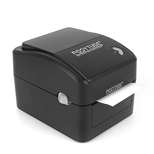 Image of 420B Desktop Thermal Transfer Barcode Printer, 4 Inch Label Printer, with USB and Bluetooth connectivity 203 DPI Bar Code Label Printer Easy Connect with Windows, Android & iOS