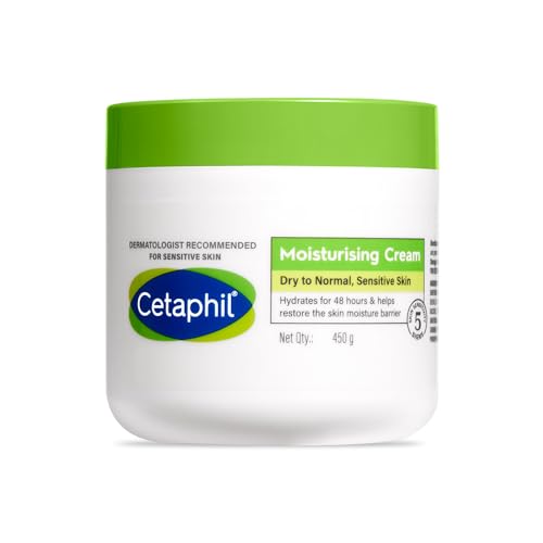 Cetaphil Moisturising Cream for Face & Body,Dry to Normal skin, 4...
