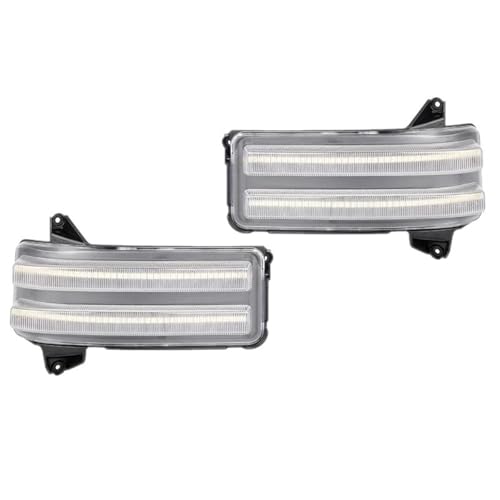Clignotants latéraux de rétroviseur de remorquage pour Chevrolet Silverado 2020-2024