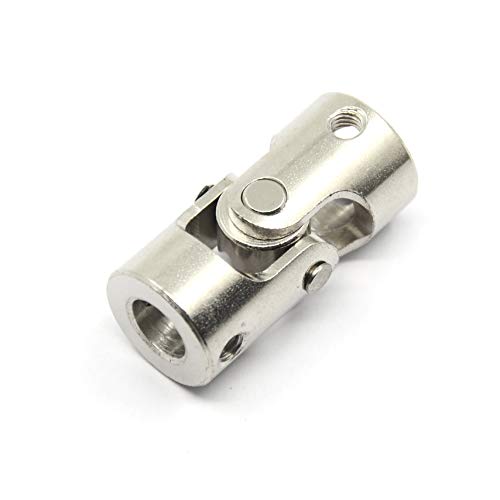 Befenybay 2 Pcs 8mm to 10mm Universal Joint Shaft Coupling with Screws for Motor