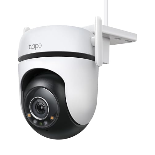 Tapo C510W 2K Outdoor Pan/Tilt Security Camera, 360°Visual Coverage, IP65 WiFi Camera, Motion Tracking, Full-Colour Night Vision, Cloud and Local Storage, Works With Alexa and Google, No Monthly Fee - Image 3