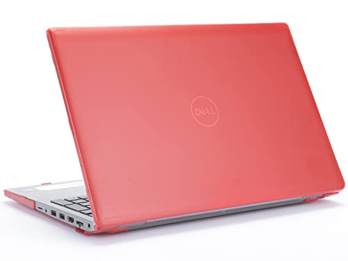 mCover Étui Dell Latitude 5520 Coque de Protection Ordinateur Portable 15 Pouces Rouge Durable