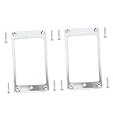 ifundom 1セット電吉他拾音器效果器用属製底部保護リング 簡単取り付け な