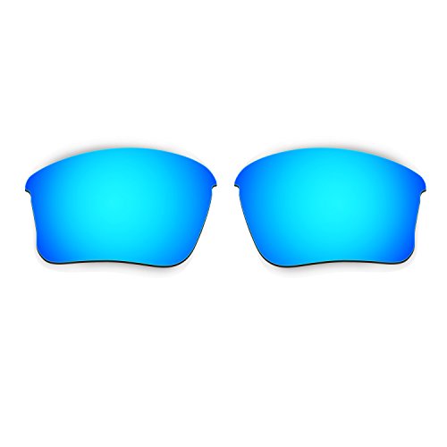 Lentes Flak Jacket XLJ Asian Fit eliminan reflejos con cristales azules 2