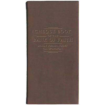 Chequebook Of The Bank Of Faith
