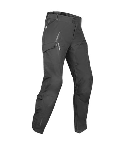 Image of Rynox Advento Pro Pants - Motorcycle Riding Pants | Impact Protection | Abrasion Resistance | Maximum Ventilation - Black, XL