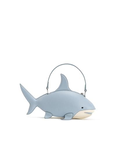 Image of JW PEI Women's Nerys Faux Suede Shark Look Top Handle Bag