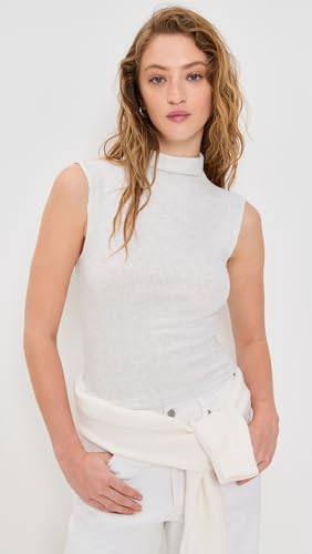 perfectwhitetee Women's Elyse Sweater Rib Tank2