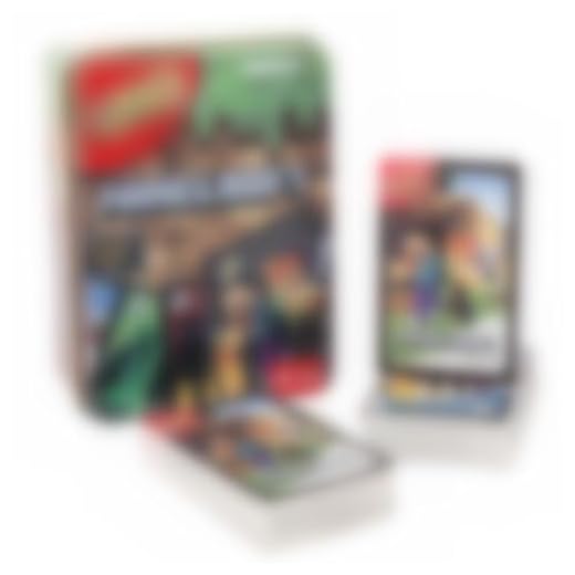 CBOSNF Juego de Cartas Familiar, Mine-Craft Juego de Cartas Juego de Cartas con 112 Cartas,Mine-Craft Fomenta la Estrategia De 2 a 10 Jugadores-Regalo para 7+ Años