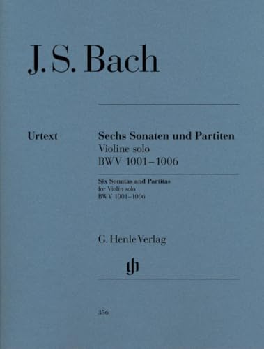 Sonatas and Partitas BWV 1001-1006 (Violin Solo) (English, French, German Edition) (Multilingual Edition)