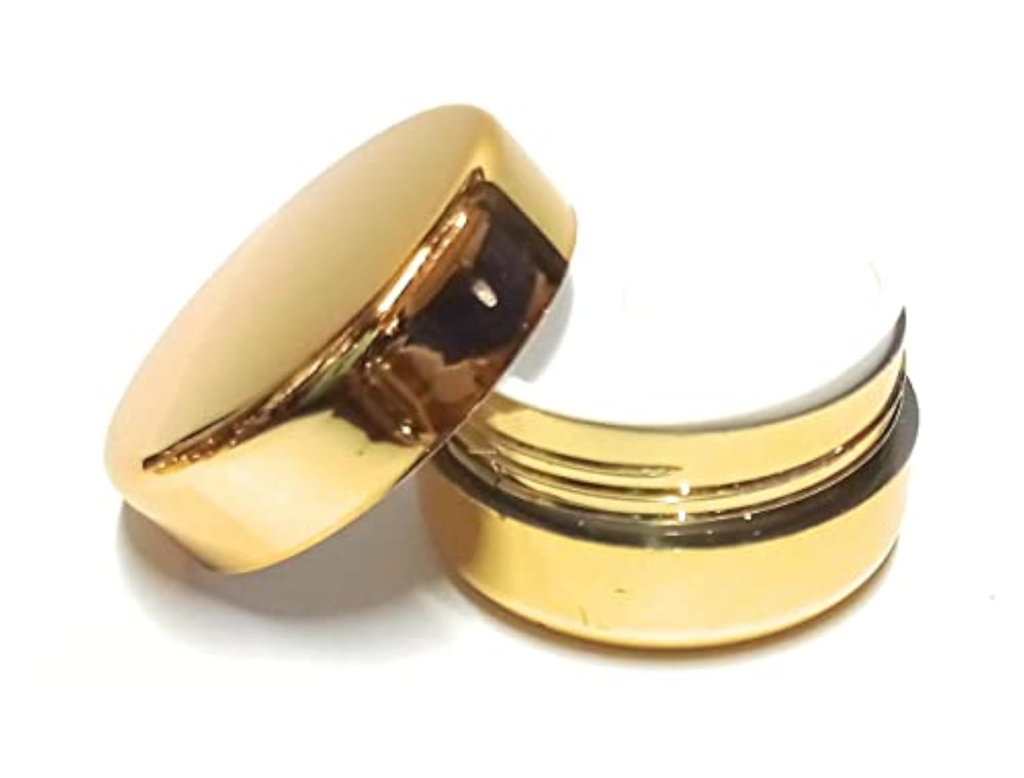 10 Gram Cosmetic Sample Containers with Lids, Pack of 12