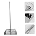 Cabilock Heavy Duty Stainless Steel Dustpan with Handle Ergonomic Large Capacity Handheld Scooper for Indoor Outdoor Use Comfortable Grip Industrial Trash Shovel for Fireplace and Cleaning