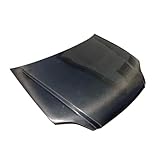 Carbon Fiber Fibre Front Engine Bonnet Hood Compatible For Honda Civic Ek vti 1996 1997 1998 1999 2000,The True Factory Fitment(Cover buckle)