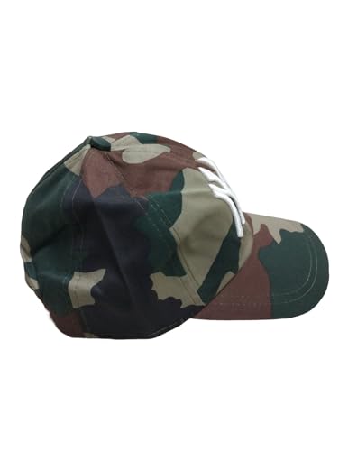 Image of Teemoods Cotton Baseball Cap: Stylish Adjustable Sun Cap for Men & Women, Embroidered Design, Great for Summer Outings, Walking, Hiking & Everyday Use