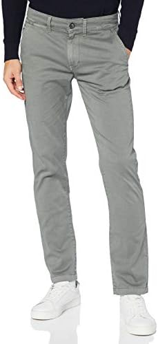 Pepe Jeans Sloane Pantalones, Gris (Dapp