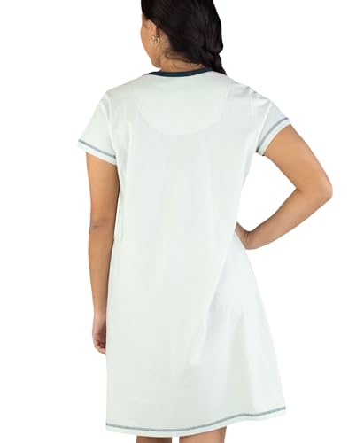 Image of Lazy One Women's Novelty Nightshirt - Funny Cotton Nightgown, Cute V-neck Sleep Shirts, Women's Sleepwear