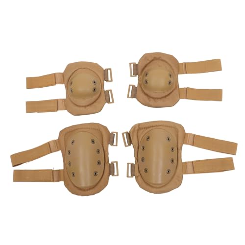 Hemoton Elbow Knee Pads Versatile Riding Elbow Guard Men's Safety Knee Pad Set Comfortable Protective Gear Random Color