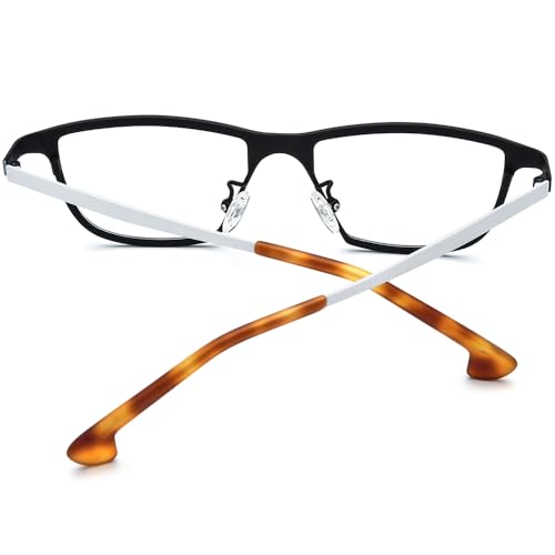 Image of FONEX Colorful Pure Titanium Glasses Frame Women Retro Round Eyeglasses