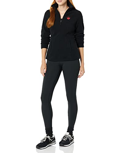 Amazon Essentials Disney | Marvel | Star Wars Women's Polar Fleece Quarter-Zip Mock Jackets3