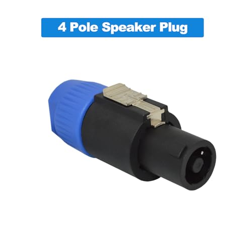 Conector speakon 4 polos, pack de 25 unidades miniatura 3