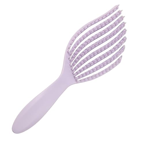 WJnflQN Cepillo desenredante para cabello grueso, suministros de peinado, peine voluminizador para el cabello, para mujeres, niñas, señoras, madres, hogar, salón, hotel, profesionales, viajeros