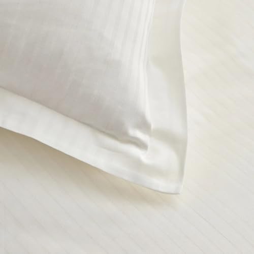 Housse de couette 100% coton satin Karaca Blanc lit simple de luxe - 7