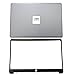 LTPRPTS Replacement Laptop LCD Back Cover Top Case Rear Lid and Front Bezel Frame for HP Pavilion 15S-DU 15S-DY 15S-DW L52012-001 L52014-001 Silver
