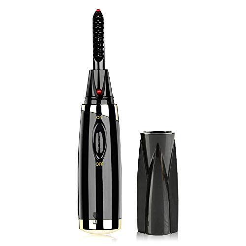 Preisvergleich Produktbild Gobesty Wimpernzange Elektrisch, Tragbarer Beheizbare Wimpernzange Heizbare Wimpernzange Heated Eyelash Curler für Wimpern Schmerzfreie Schönheit Make Up Tool