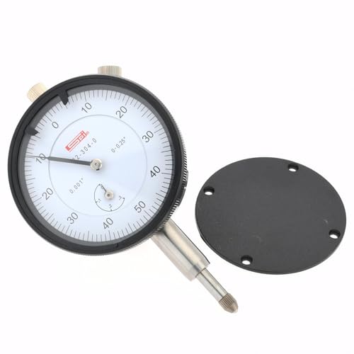 SPI 22-304-0 Deluxe AGD2 Dial Indicator with Revolution Counter: 0-50-0 Reading, 0 to 0.25