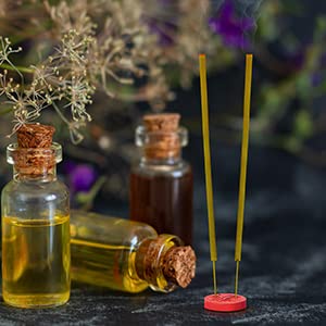 Image of LIELA - Garden and Outdoor Incense Sticks for Mosquito Repellent in Pure Citronella & Lemon Grass Fragrance ; (48)