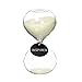 Biloba 4.8 Inch Puff Sand Timer/Hourglass 30 Minutes - Creamy White Color Sand - Inspired Glass/Home , Desk , Office Decor