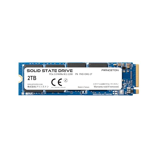 Amazon | プリンストン 内蔵 SSD 2TB PCIe Gen 3.0 x4 NVMe 連続