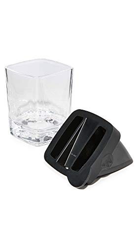 Image of Corkcicle Whiskey Wedge - Premium Old Fashioned Glass with Silicone Ice Mold - For Bourbon, Scotch, & Spirits - Great Gift for Dad - Perfect for the Holidays - 9 oz