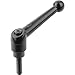 Adjustable Handle,M10,Zinc
