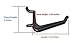 JSP Manufacturing 50 Pack Of JUMBO Pegboard Hooks Black Garage Tools Hammer Air Tool Storage Organization Jewelry
