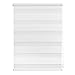 Produktbild Lichtblick Doppelrollo Klemmfix ohne Bohren, 95 cm x 150 cm (B x L) in Weiß Duo Rollo für Fenster & Türen, moderner Sichtschutz, Innovative Kombination aus Rollo & Jalousie