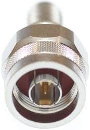 N Male Connector - Times Microwave Easy Connector N Male Crimp - EZ-400-NMH-X - EZ Connector for LMR-400- Also Works with CNT-400 RFC-400 AX-400 (2 Pack)