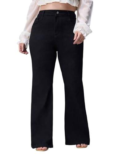 Image of Miss Chase A+ Women's Bootcut High Rise Regular-Length Stretchable Denim Shaping Jeans
